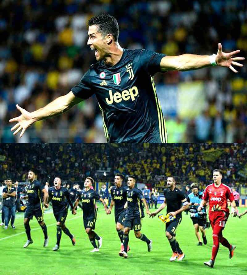 尤文图斯气势如虹，豪取连胜